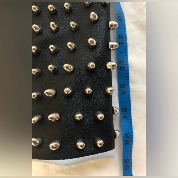 AZALEA WANG RUN ME MY MONEY STUDDED MOTO JACKET - Picture 8 of 12